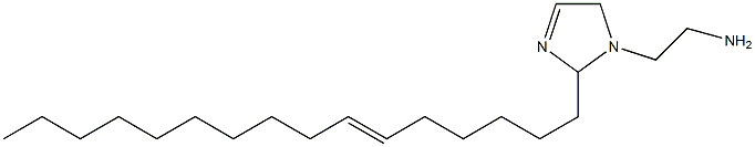 1-(2-アミノエチル)-2-(6-ヘキサデセニル)-3-イミダゾリン 化学構造式