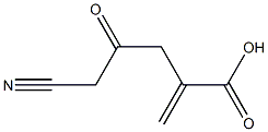 5-Cyano-2-methylene-4-oxopentanoic acid