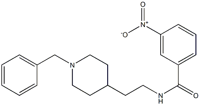 N-[2-(1-Benzyl-4-piperidinyl)ethyl]-3-nitrobenzamide