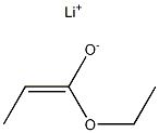Lithium(Z)-1-ethoxy-1-propene-1-olate Struktur