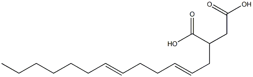  (2,6-Tridecadienyl)succinic acid