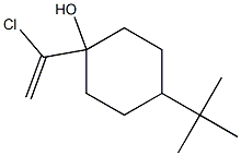 4-tert-Butyl-1-(1-chloroethenyl)cyclohexan-1-ol