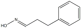 3-Phenylpropanal oxime,,结构式