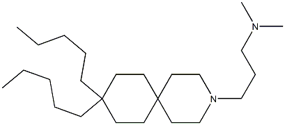  9,9-Dipentyl-3-(3-dimethylaminopropyl)-3-azaspiro[5.5]undecane