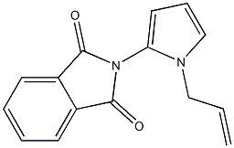 N-(1-Allyl-1H-pyrrol-2-yl)phthalimide 结构式