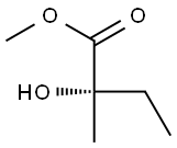 (S)-2-Hydroxy-2-methylbutanoic acid methyl ester Structure