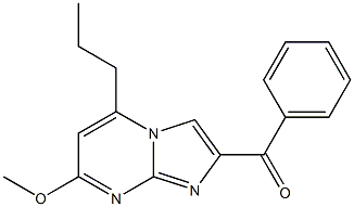 2-Benzoyl-5-propyl-7-methoxyimidazo[1,2-a]pyrimidine|