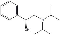 (1R)-1-Phenyl-2-(diisopropylamino)ethan-1-ol,,结构式