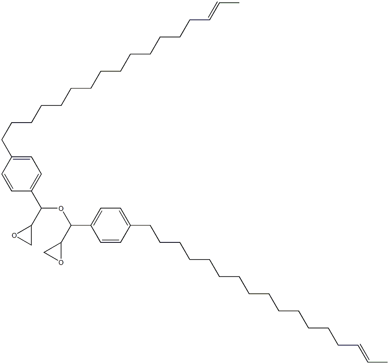 4-(15-Heptadecenyl)phenylglycidyl ether 结构式