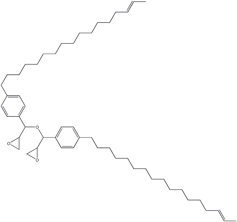 4-(15-Heptadecenyl)phenylglycidyl ether,,结构式