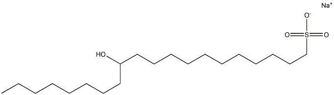 12-Hydroxyicosane-1-sulfonic acid sodium salt