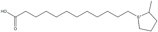 2-Methyl-1-(11-carboxyundecyl)thiolan-1-ium