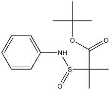 2-[(Phenyl)aminosulfinyl]isobutyric acid tert-butyl ester