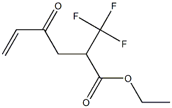 2-(Trifluoromethyl)-4-oxo-5-hexenoic acid ethyl ester 结构式