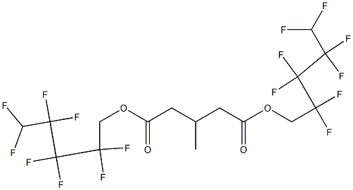 3-Methylglutaric acid bis(2,2,3,3,4,4,5,5-octafluoropentyl) ester