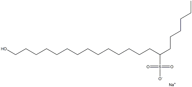 21-Hydroxyhenicosane-7-sulfonic acid sodium salt|