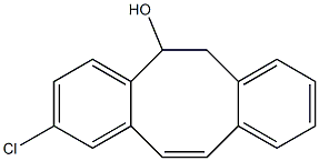 2-Chloro-5,6-dihydrodibenzo[a,e]cycloocten-5-ol Structure