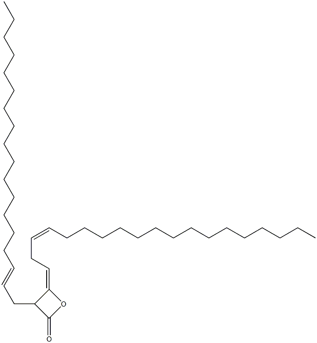 3-(2-Octadecenyl)-4-(3-nonadecen-1-ylidene)oxetan-2-one|