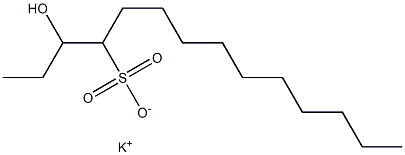 3-Hydroxytetradecane-4-sulfonic acid potassium salt