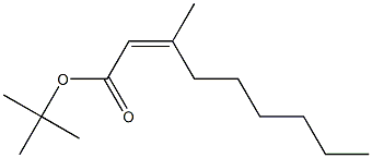  (Z)-3-Methyl-2-nonenoic acid tert-butyl ester