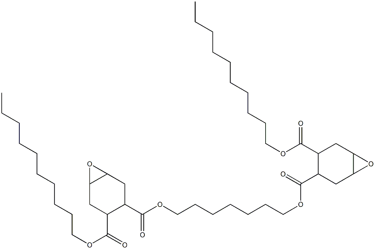 Bis[2-(decyloxycarbonyl)-4,5-epoxy-1-cyclohexanecarboxylic acid]1,7-heptanediyl ester