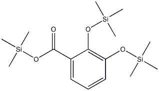  2,3-Bis(trimethylsilyloxy)benzoic acid trimethylsilyl ester