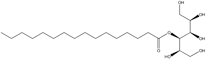 D-Mannitol 4-hexadecanoate,,结构式