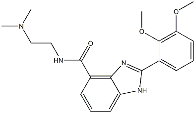 2-(2,3-Dimethoxyphenyl)-N-[2-(dimethylamino)ethyl]-1H-benzimidazole-4-carboxamide