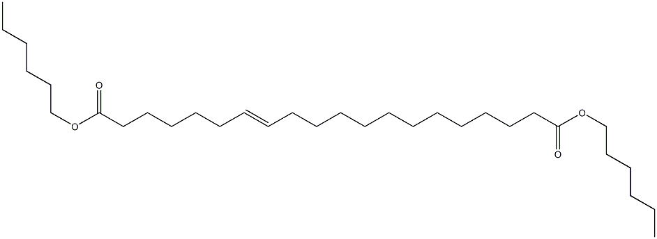 7-Icosenedioic acid dihexyl ester,,结构式