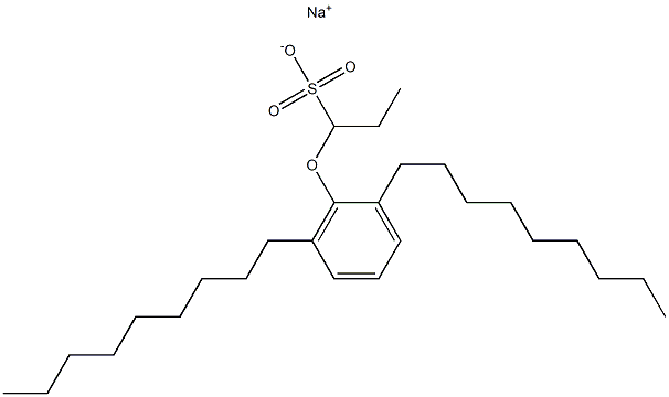 1-(2,6-Dinonylphenoxy)propane-1-sulfonic acid sodium salt