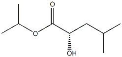 (S)-2-Hydroxy-4-methylpentanoic acid isopropyl ester Structure