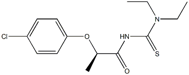 (+)-3-[(R)-2-(p-Chlorophenoxy)propionyl]-1,1-diethylthiourea|