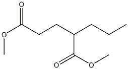 Hexane-1,3-dicarboxylic acid dimethyl ester Struktur