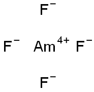 Americium(IV) tetrafluoride,,结构式