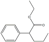 2-Phenylpentanoic acid ethyl ester Structure