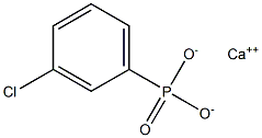 3-Chlorophenylphosphonic acid calcium salt Structure