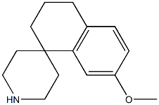  7-Methoxy-3,4-dihydrospiro[naphthalene-1(2H),4'-piperidine]