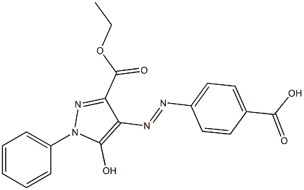 p-(3-Ethoxycarbonyl-5-hydroxy-1-phenyl-1H-pyrazol-4-yl)azobenzoic acid