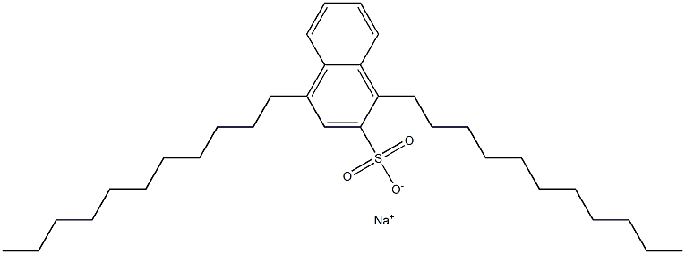 1,4-Diundecyl-2-naphthalenesulfonic acid sodium salt|