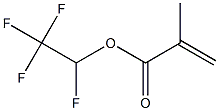 Methacrylic acid 1,2,2,2-tetrafluoroethyl ester Structure