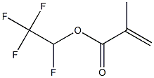 Methacrylic acid 1,2,2,2-tetrafluoroethyl ester 结构式