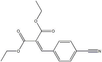 (p-Cyanobenzylidene)malonic acid diethyl ester|