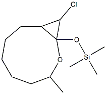 10-Chloro-3-methyl-1-(trimethylsilyloxy)-2-oxabicyclo[7.1.0]decane