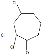 2,2,4-Trichlorocycloheptanone