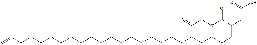 3-(23-Tetracosenyl)succinic acid 1-hydrogen 4-allyl ester,,结构式