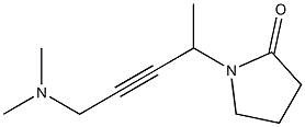 1-[1-Methyl-4-dimethylamino-2-butynyl]pyrrolidin-2-one