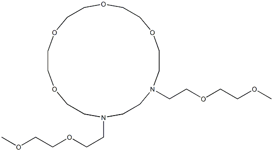 N,N'-Bis[2-(2-methoxyethoxy)ethyl]-N,N'-(3,6,9,12-tetraoxatetradecane-1,14-diyl)ethane-1,2-diamine Structure