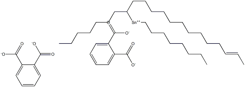 Bis[phthalic acid 1-(11-tridecenyl)]dioctyltin(IV) salt