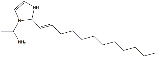 1-(1-Aminoethyl)-2-(1-dodecenyl)-4-imidazoline Structure