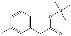 3-Methylphenylacetic acid trimethylsilyl ester|